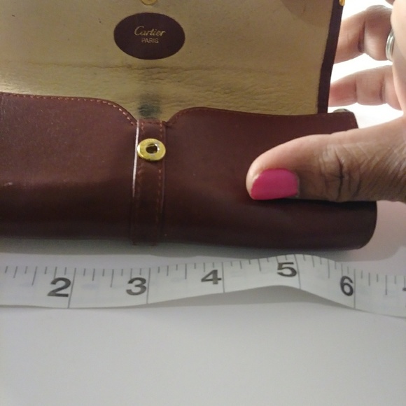 Cartier Vintage leather glasses case - Picture 3 of 6